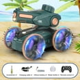 thumbnail image 1 of Vehículo anfibio teledirigido | Coche de juguete acrobático acuático RC | Funciona en tierra y agua | Juguete infantil para exteriores, ideal para carreras y batallas, 1 of 6