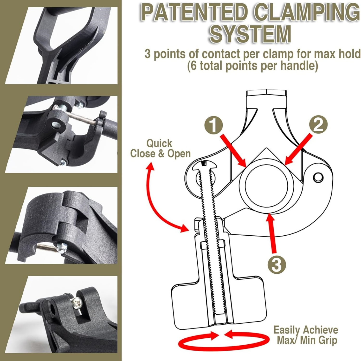 Universal Extension Handle Attachment for Weedeater, String Trimmer, Shovel, Rake & More | Versatile Back Saving Attachment for All Gardening Tools | Yard Tool Gifts for Men