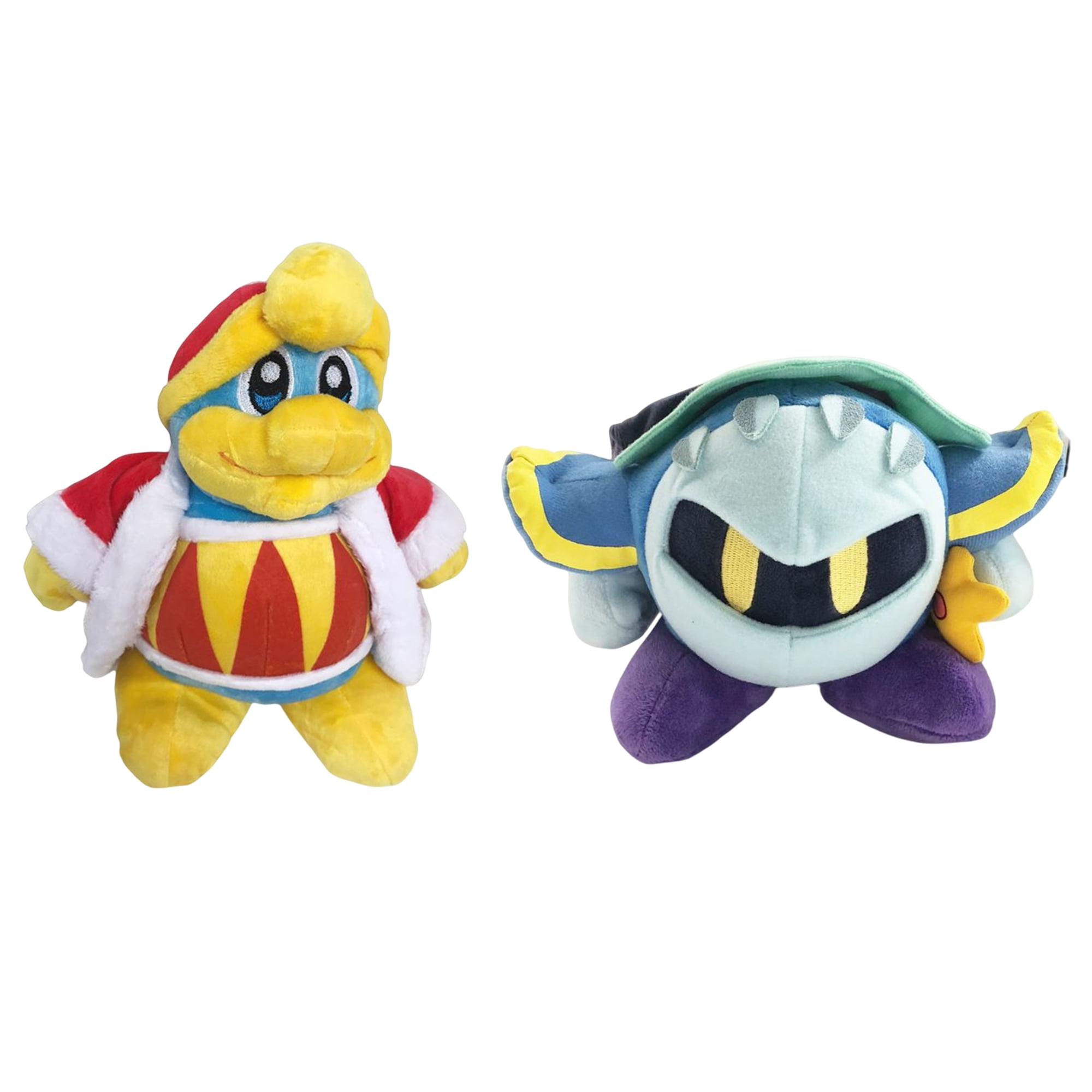INT 2Pcs/Set Kirby King Dedede Meta Knight Plushie Soft Anime Stuffed  Animals Plushie Toy(Nintendo) 