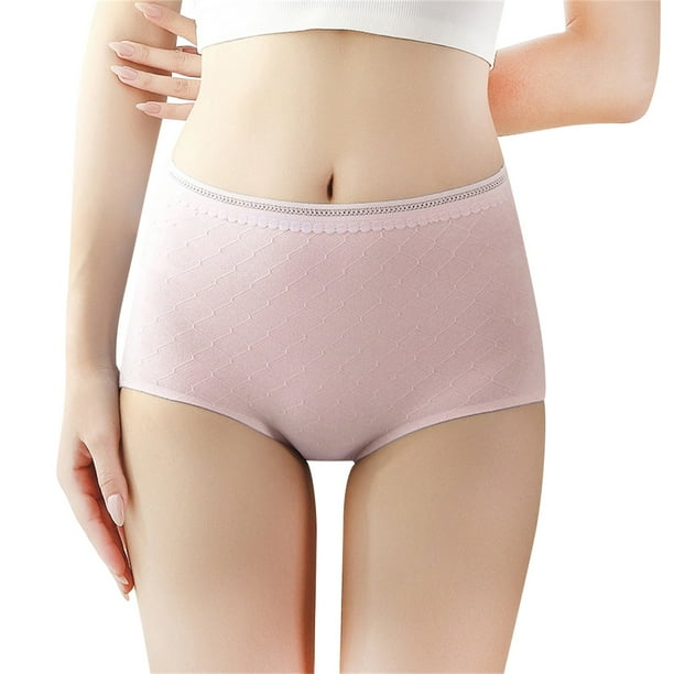 Gibobby Pantaletas para mujer Bañadores elásticos transpirables de cintura alta para mujer(A,G)