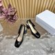 thumbnail image 2 of 2025 Spring Summer New Classic Women Sandals Square Toe Women Shoes Fashion High Heels Back Strap Patent Leather Chaussure Femme, 2 of 5