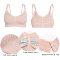 thumbnail image 3 of Body Silk Seamless Maternity Nursing Bra with Pads, Extenders & Clips, 3 of 7
