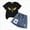 A6-Black, variant on Kids Girl Clothes Print Short Sleeve Top and Shorts Toddler Girl Summer Outfits Short Set 6-12 Months 12-24 Months 2t 3t 4t 5t 6t 7t 8t 9t Children 4 Years