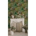 thumbnail image 3 of Green Enchanted Lush Landscape Tropical Wallpaper, 3 of 4