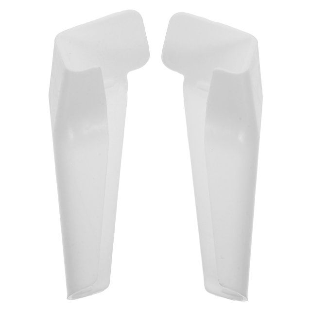 2 piezas de canalones para lluvia de RV con extensiones, rieles de techo, desagües, accesorios de protección para furgonetas y remolques de viaje
