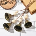thumbnail image 3 of Witches Bells,Handmade Hanging Witch Bells Witch Decor Hanging Wind Chimes Witchcraft Winds Bell for Porch Garden Window Decoration,Witchcraft Supplies, 3 of 9