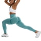 thumbnail image 3 of Leggings degradados sin costuras para mujer, mallas deportivas de cintura alta con contorno de sonrisa, pantalones de Yoga, ropa de entrenamiento para gimnasio, medias fruncidas para botín, 3 of 5