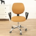 thumbnail image 2 of Moonsaad Stretch Office Computer Rotating Chair Split Cover, Spandex Seat Cover Chair Protector Slipcover, 2 of 8