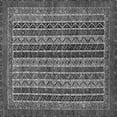 thumbnail image 1 of Ahgly Company Indoor Square Abstract Gray Modern Area Rugs, 3' Square, 1 of 4