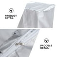 thumbnail image 5 of Homoyoyo Plated Silver Washing Machine Cover with Waterproof Oxford Cloth and Zipper Protection, 5 of 8