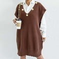 thumbnail image 1 of Ailaofu Robe Chandail d'Automne pour Femmes Chandail d'Hiver 2025 Surdimensionné, 1 of 6