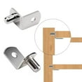 thumbnail image 4 of Heavy Duty Cabinet Shelf Pins, L-Shaped Metal Support Pegs, Bracket-Style Clips for Bookshelf Kitchen Cabinet Cupboard Shelves Holders, 1 Pcs, 1.08x0.50x0.63", 4 of 6