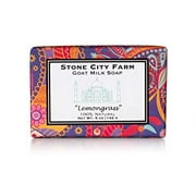 Stone City Farm Goat Milk Soap, Lemongrass, 5oz. Bar