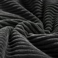 thumbnail image 6 of Fancy Homi 2 Packs Black Lumbar Decorative Throw Pillow Covers 14x24 Inch for Couch Bed Sofa, Rustic Farmhouse Boho Home Decor, Soft Striped Corduroy Rectangle Accent Cushion Case 35x60 cm, 6 of 8