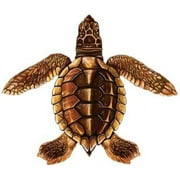 Baby Turtle Porcelain (Style C) Swimming Pool Mosaic (Style C - 5" x 5", Brown)
