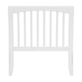 thumbnail image 6 of AFI Orleans Twin Sleigh Solid Wood Slat Headboard, White, 6 of 7