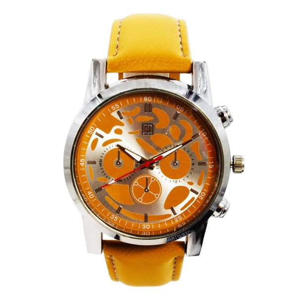 Reloj Análogo Zeit Caballero Informal Correa De Gamusa Simuladores ocre 40mm Zeit CB00023286