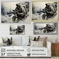 thumbnail image 4 of Designart "Precision Marksmanship Army II" Army Canvas Wall Art, 4 of 5
