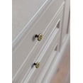 thumbnail image 5 of Goo-Ki Burnished Bronze Cabinet Drawer Knobs, Vintage Floral Medallion Design, Zinc Alloy Cabinet Handles for Dresser,Wardrobe,Cupboard, 6 Pack, 5 of 8