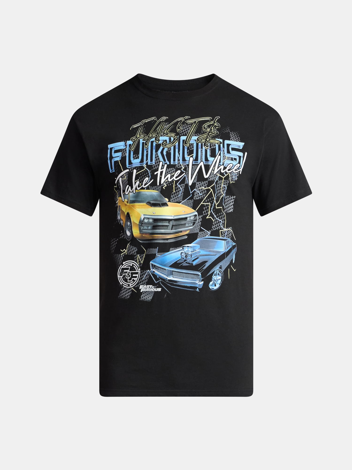 Fast and Furious Men's and Big Men's Graphic Tee with Short Sleeves, Sizes S-3XL
