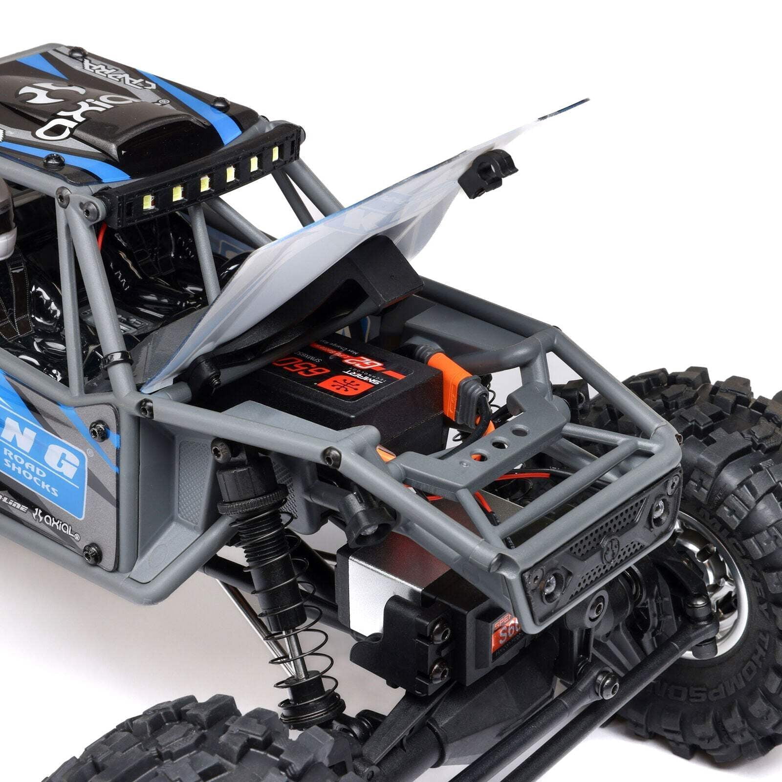 Axial 1/18 UTB18 Capra 4WS 4X4 RTR Brushed Rock Crawler Battery & Charger Included Blue AXI-1750T1