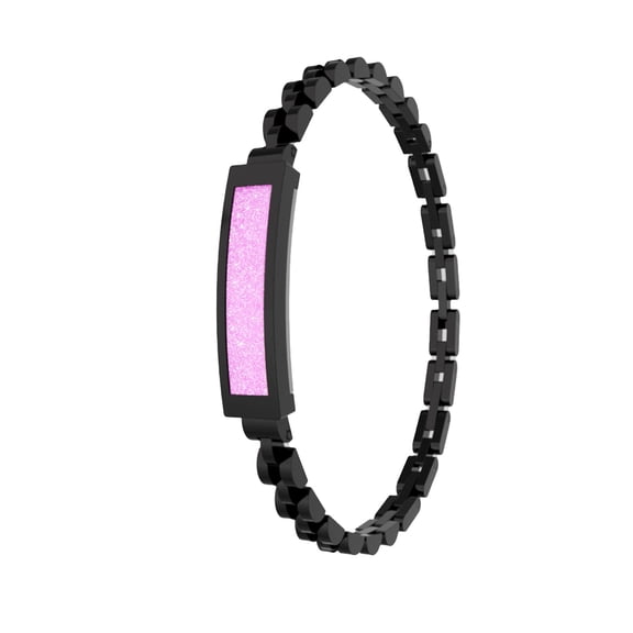 Women Fashion Smart Jewelry Bracelet, Adjustable Stainless Steel Band Fitness Activity Tracker, 24H Heart Rate Monitoring, Sleep Tracking, Step & Calorie Pedometer for Daily Sports
