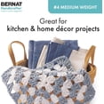 thumbnail image 6 of Bernat Handicrafter Cotton Yarn - Ombres-Salt & Pepper Print, 6 of 6