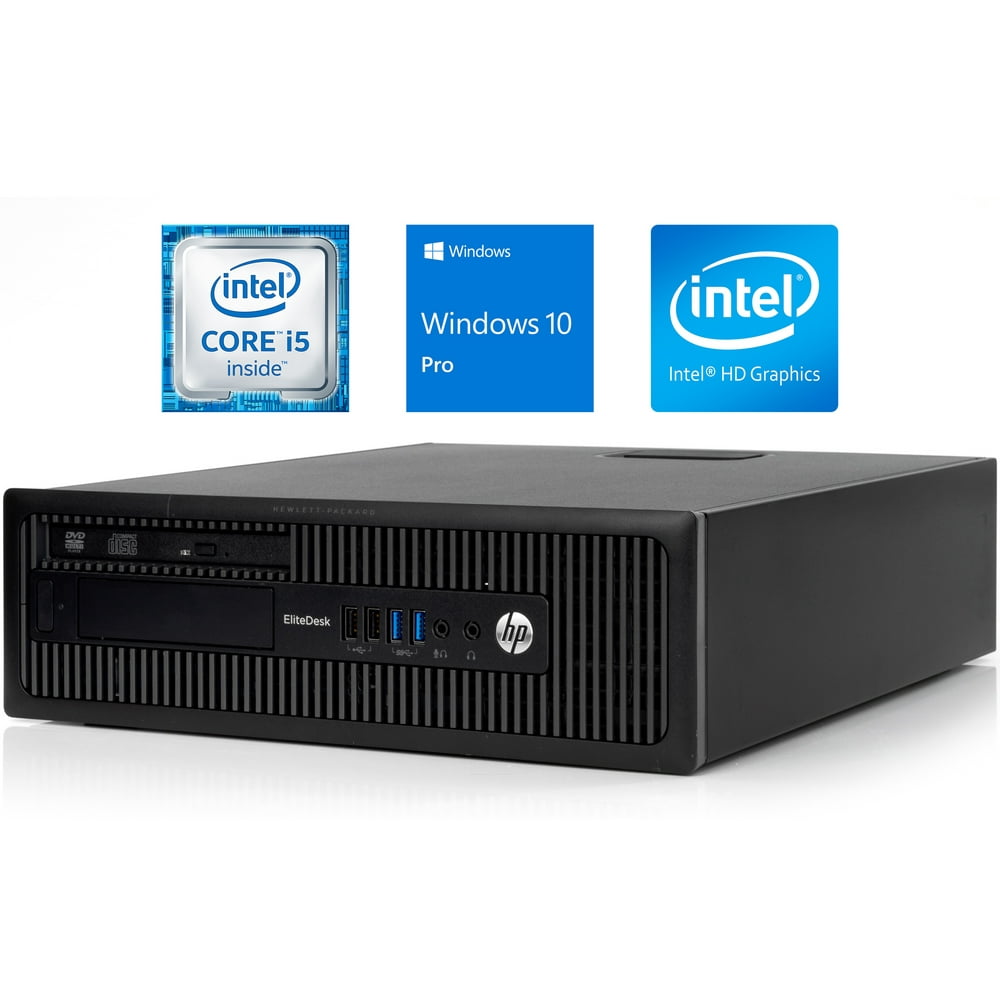 HP EliteDesk 800 G1 Small Form Desktop, Intel QuadCore i54570 Upto 3