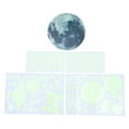thumbnail image 1 of MasteelfCA 1 Set 20cm Glowing Star Moon Stickers Luminous Wall Sticker Creative Stickers, 1 of 7