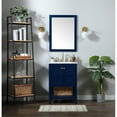 thumbnail image 6 of 24 inch single bathroom vanity in blue, 6 of 8