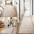 thumbnail image 5 of VUNATE 2'x8' Machine Washable Runner Rug, Non Slip Boho Rugs for Bedroom Living Room, Entryway, Kitchen & Hallway, Pink, 5 of 5