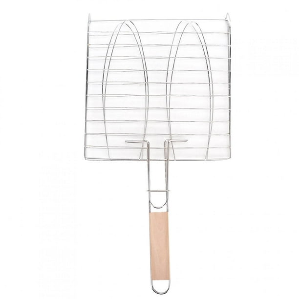 Cage à Légumes Pour Barbecue - Panier Grill Rotatif Portable - Facile à Nettoyer
