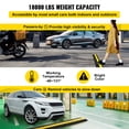 thumbnail image 4 of VEVOR 4 Pack of 1-Channel Rubber Cable Protector Ramps Heavy Duty 18000Lbs Load Capacity Cable Wire Cord Cover Ramp Speed Bump Driveway Hose Cable Ramp Protective Cover, 4 of 9