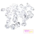 thumbnail image 2 of knqrhpse Room Decor 100PCS Acrylic Gems Clear Ice Rocks Diamonds Vase Rocks Centerpiece For Vase Fillers Party Table Scatter Wedding Display Decorative Stones Home Decor, 2 of 7