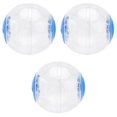 thumbnail image 1 of CUITING 3pcs Transparent Pet Hamster Exercise Ball Mini Trot Plastic Toys (Blue), 1 of 12