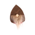 thumbnail image 2 of Juego de fundas para cubiertos navideños de 6 piezas, soporte de tenedor, vajilla de bolsillo, decoración de mesa de Navidad, accesorios de cocina, sombrero marrón Inevent HA000743-02B, 2 of 7