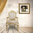 thumbnail image 3 of Popcorn 29x26 Gold Ornate Wood Framed with Double Matting Museum Art Print Titled - Two Goats, 3 of 4