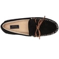 thumbnail image 4 of Polo Ralph Lauren Men's Faux-Suede Slippers Black Size 13, 4 of 6