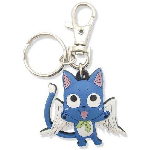 Fairy Tail Sd Happy PVC Keychain