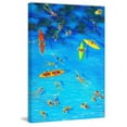 thumbnail image 2 of "Fun in the Sea" Painting Print on Wrapped Canvas, 2 of 5