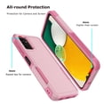 thumbnail image 2 of For Samsung Galaxy A13 4G Case ,Sturdy Phone Case for Galaxy 13 5G 6.5 inch ,Takfox Shockproof Protection Heavy Duty Armor Hard Plastic & Rubber Rugged Bumper 2-in-1 Case Cover ( Rose Gold ), 2 of 6