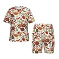 thumbnail image 1 of Fotbe Cooking Bbq Pijama Estampada de 2 Piezas para Niños – Ropa de Dormir de Manga Corta Cómoda para Niños y Niñas, Camiseta y Shorts de Algodón-3X-Large, 1 of 6