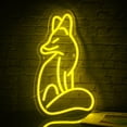 thumbnail image 2 of SIGNSHIP Fox Shape LED Neon Light Signs USB Power for Bedroom Home Store Hotel Bar Party Decoration, 2 of 6