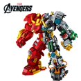 thumbnail image 2 of Disney Marvel Avengers MK44 Iron Man Hulkbuster Hulk Robot figuras Idea Technical Building Brick Block Toy para niños Fivean unisex, 2 of 2