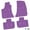 Purple, variant on Flextread Floor Mats for 11-23 Dodge Charger RWD - Mopar Licensed Factory Fit - Purple w/ R/T Insert - 100% Made in USA