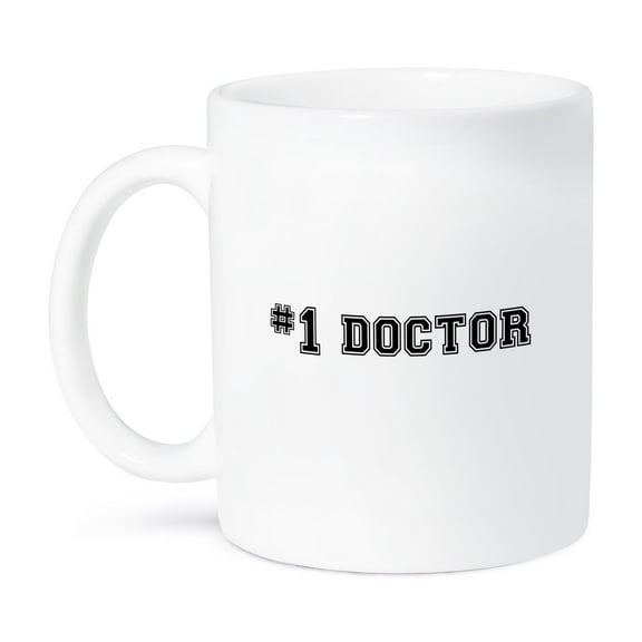 3dRose, #1 Doctor - Number One Doctor for worlds greatest and best doctors - Medical professional gifts, 11oz Mug