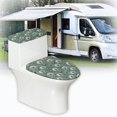 thumbnail image 6 of HELLHERO Dandelion Pattern Toilet Dust Cover Set Stays in Place for Indoor Home Dust-Proof Toilet Bowl Cover, 6 of 8