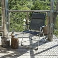 thumbnail image 4 of Lafuma Alu Cham Folding Outdoor Camping Patio Mesh Sling Armchair, Siegle, 4 of 4