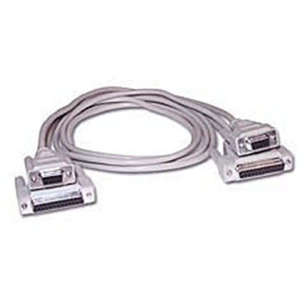 6ft DB9F to DB25F UNIVERSAL SERIAL LAPLINK COMPATIBLE CABLE Walmart