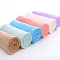thumbnail image 4 of New Ultra Plush Microfiber Hair Towel Wrap For Women, Ultra Absorbent Twist Hair Turban Drying Cap Hair Wrap, For Drying Curly, Long & Thick Hair, 4 of 8